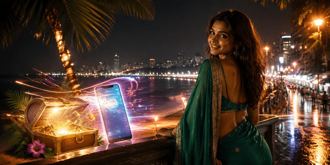 User depositing funds using mobile app in Mumbai